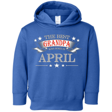 Mens The Best Grandpa was Born in April T-Shirt