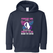 Christmas Girls Shirt February Girl Is Like A Butterfly