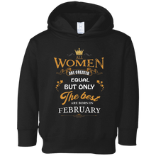 Only The Best Women Are Born In February T shirt