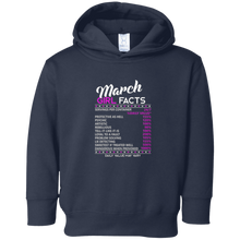 March Girl Facts T-shirt