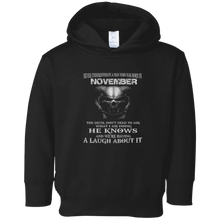 The Devil Don't Need To Ask - Born in November - Man T-shirt