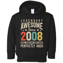 Awesome since 2008 10th Birthday T Shirt 10 Years Old
