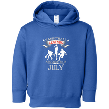 Basketball Legends are Created in July T-Shirt
