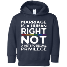 Marriage Is A Human Right: Not A Heterosexual Privilege Tee
