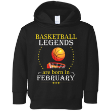 Basketball Legends Are Born In February Shirt Gear Apparel 2
