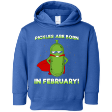 Funny Pickles Are Born In February Birthday Gift T-Shirt