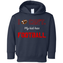 I Can't My Kid Has Football T-Shirt Moms & Dads Tshirt Gifts